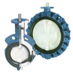 Resilient seated butterfly valves